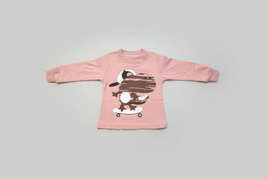 Kids Pajamas set 100% Printed Cotton Sleepwear - Size 12M