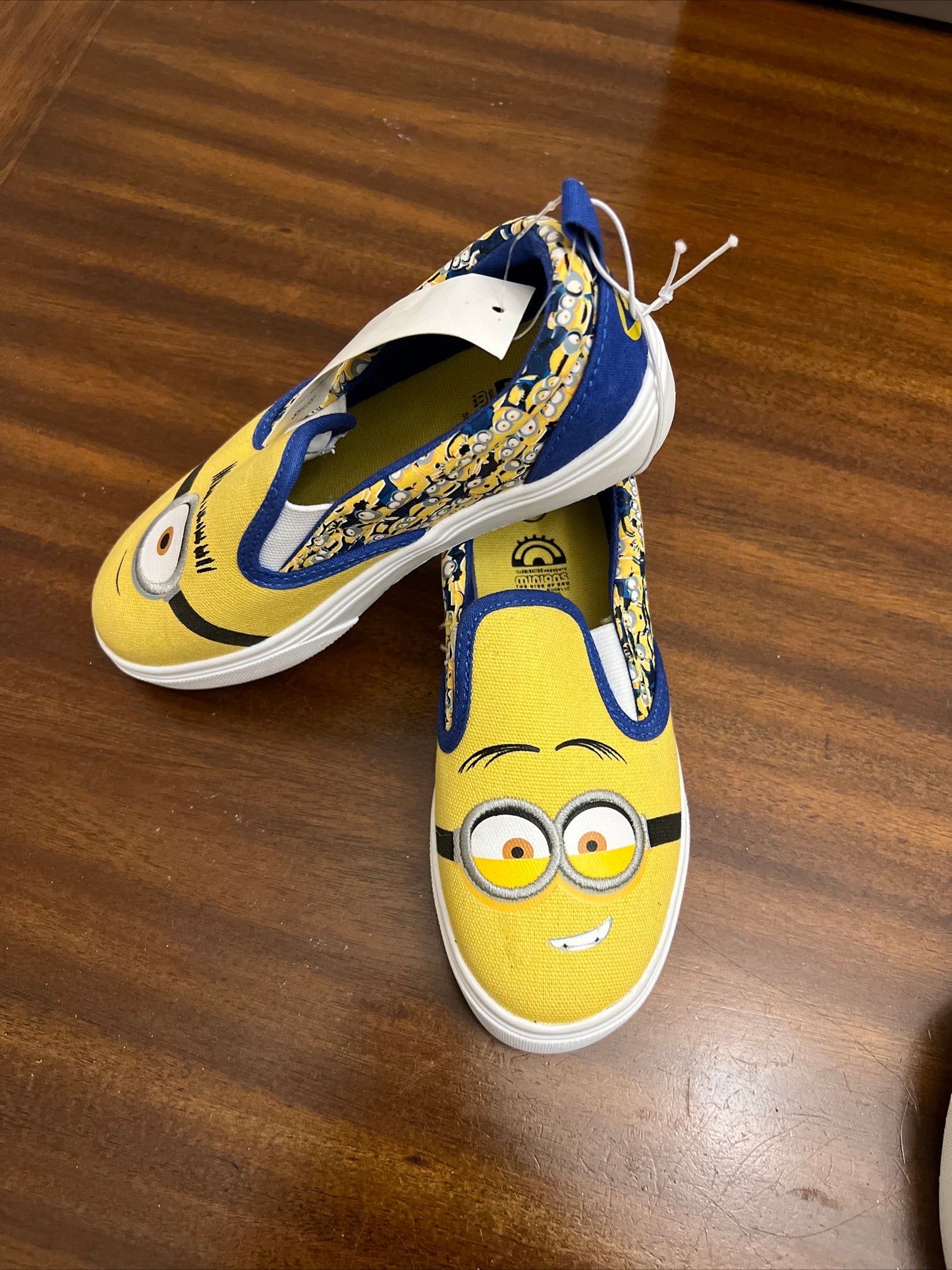 Toddler Boys' Minions Slip-On Canvas Shoes