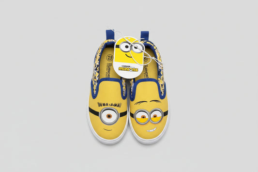 Toddler Boys' Minions Slip-On Canvas Shoes
