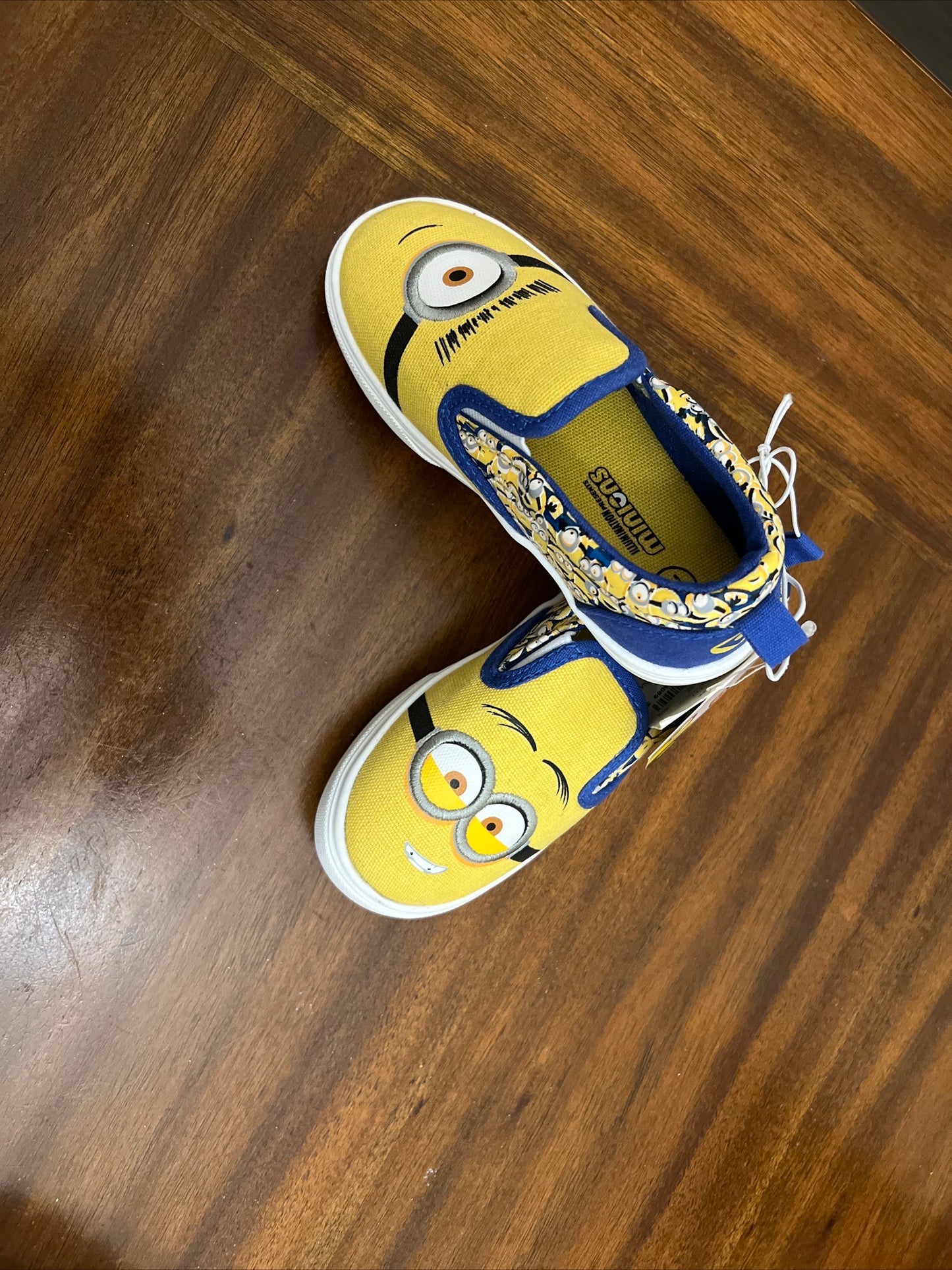 Toddler Boys' Minions Slip-On Canvas Shoes