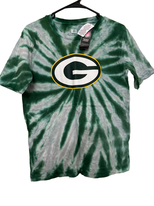Team Green Bay Packers Football Youth T-Shirt  tie dye Hunter - CHOOSE SIZE