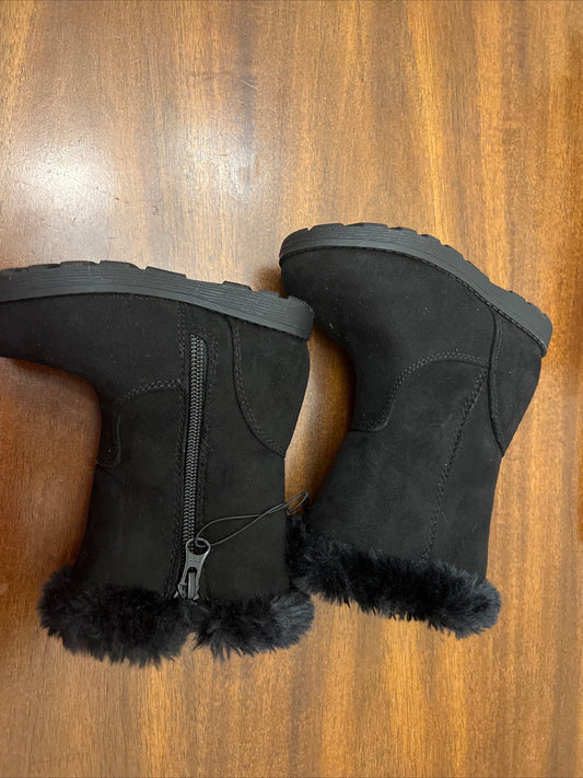 Cat & Jack Toddler Girls' Leah Winter Shearling Style Boots