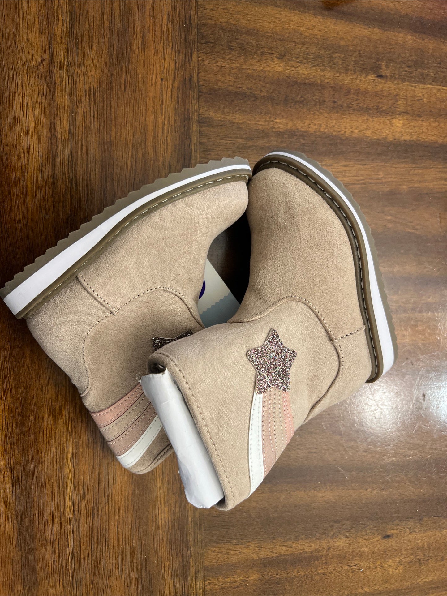 Toddlers Girls Isla Boots with Star and Fur