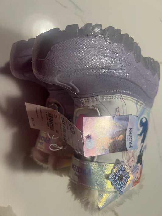 Toddler Girls Frozen Disney Faux Fur Winter Boot