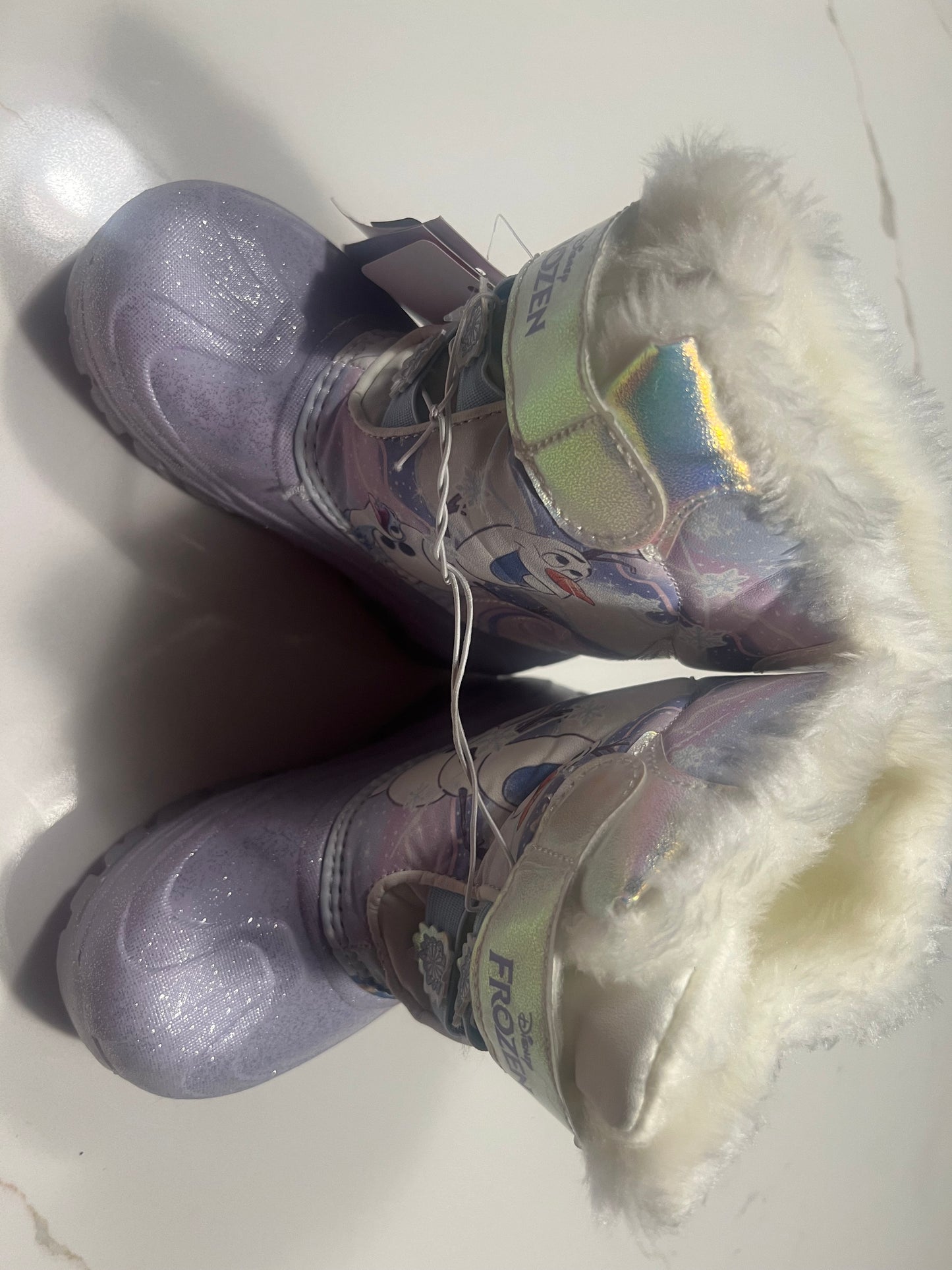 Toddler Girls Frozen Disney Faux Fur Winter Boot