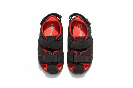 Cat & Jack Toddler Boy's Black/ Ned Play Sandals