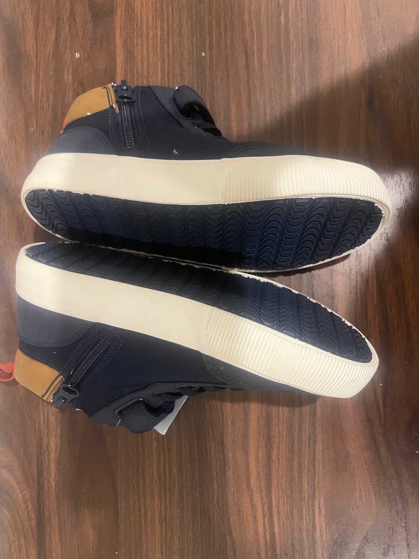 Cat & Jack Boys' Zipper Navy / Anthony Sneakers