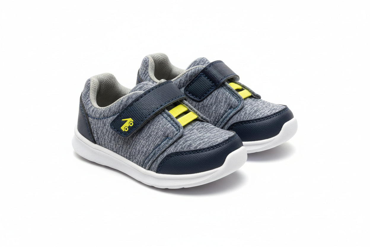 See Kai Run Basics Toddler Blue Stryker Adjustable Slip On