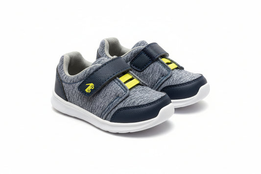 See Kai Run Basics Toddler Blue Stryker Adjustable Slip On