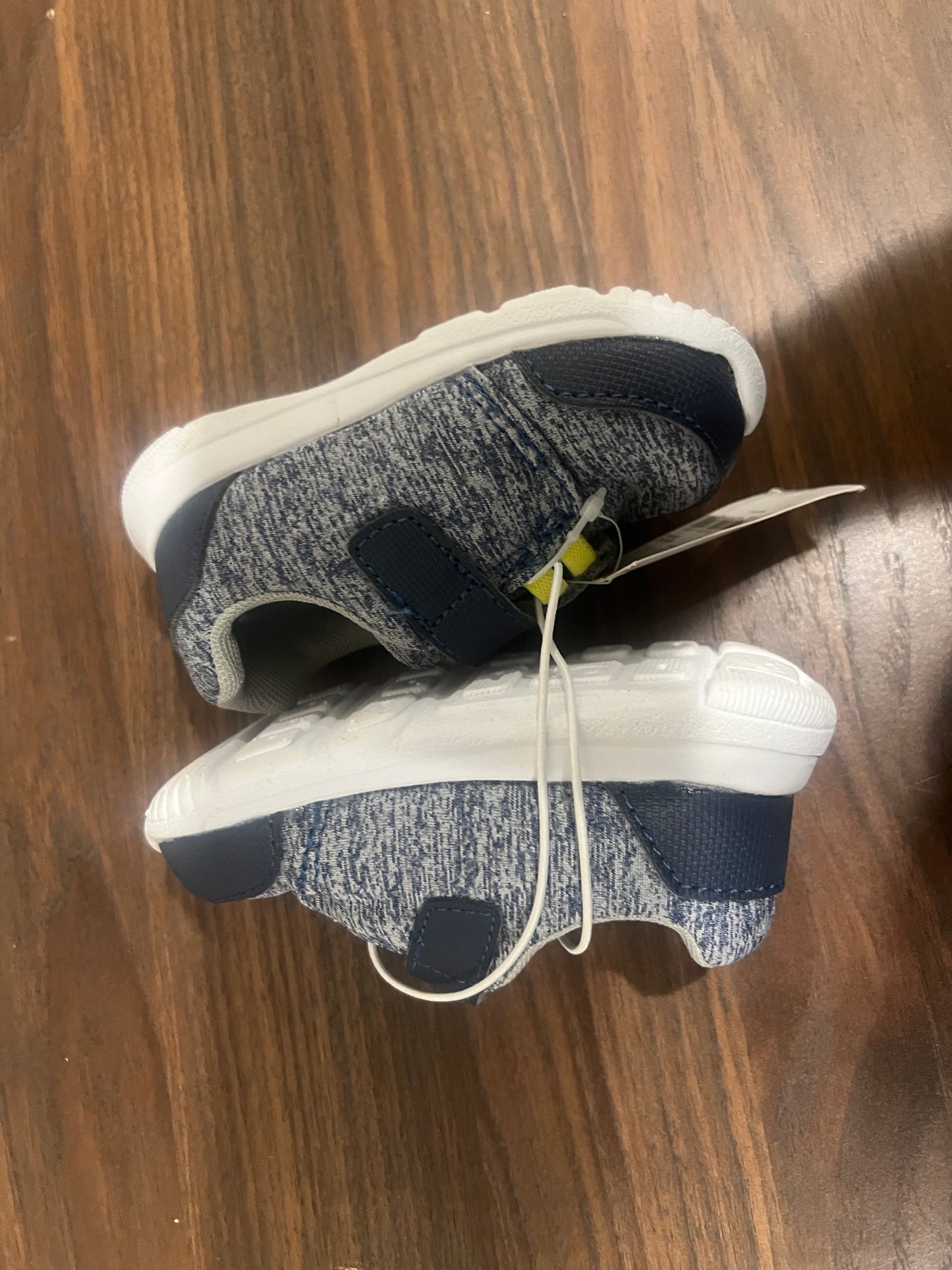 See Kai Run Basics Toddler Blue Stryker Adjustable Slip On