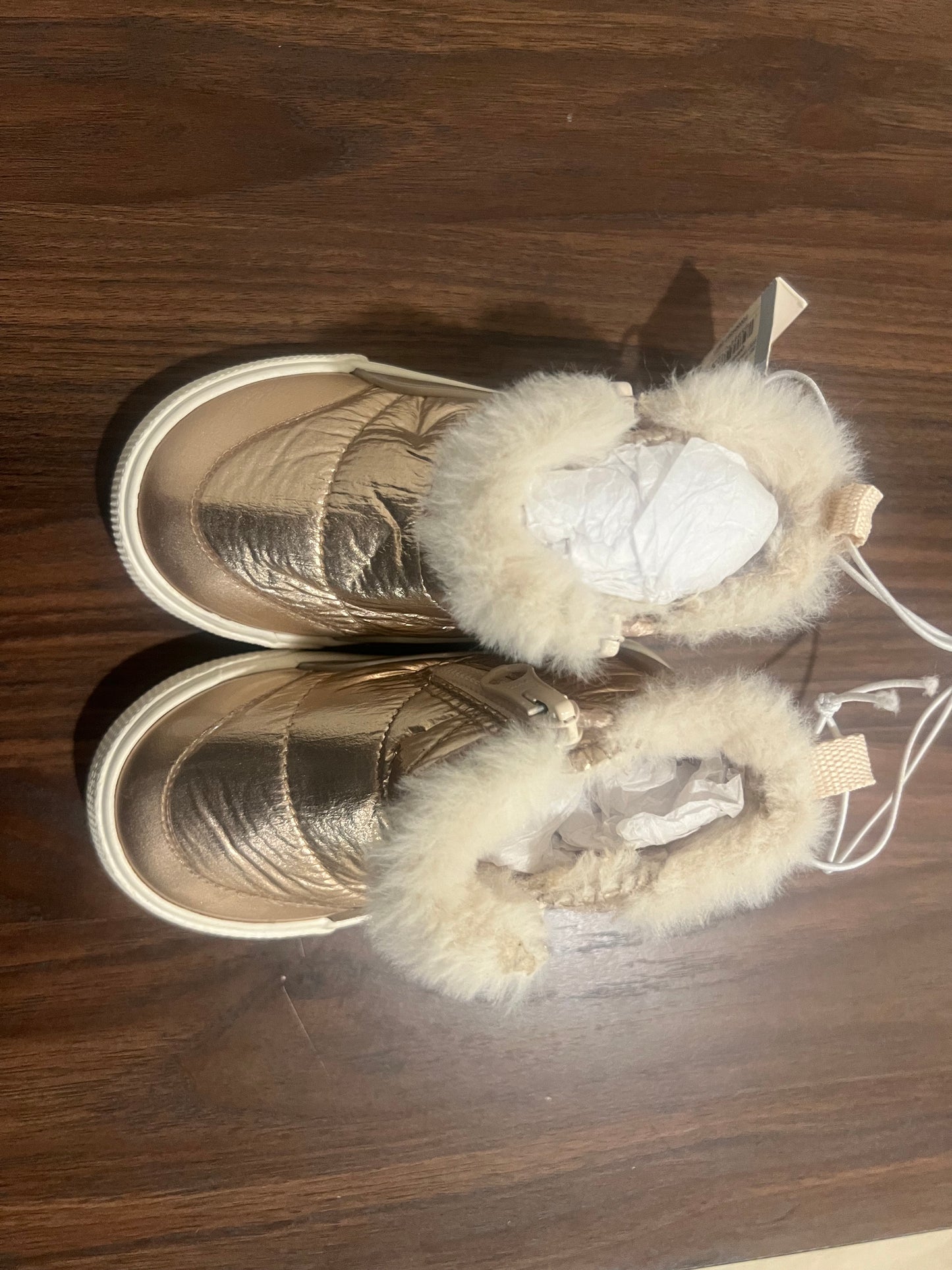 Toddler Girls Rose Gold Indiana Winter Boots