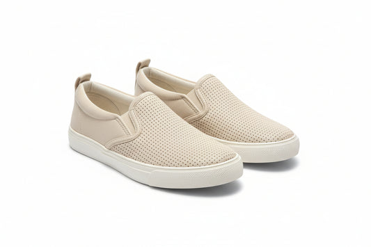 Cat & Jack Toddler Girls' Gold / Emilia Slip-On Sneakers