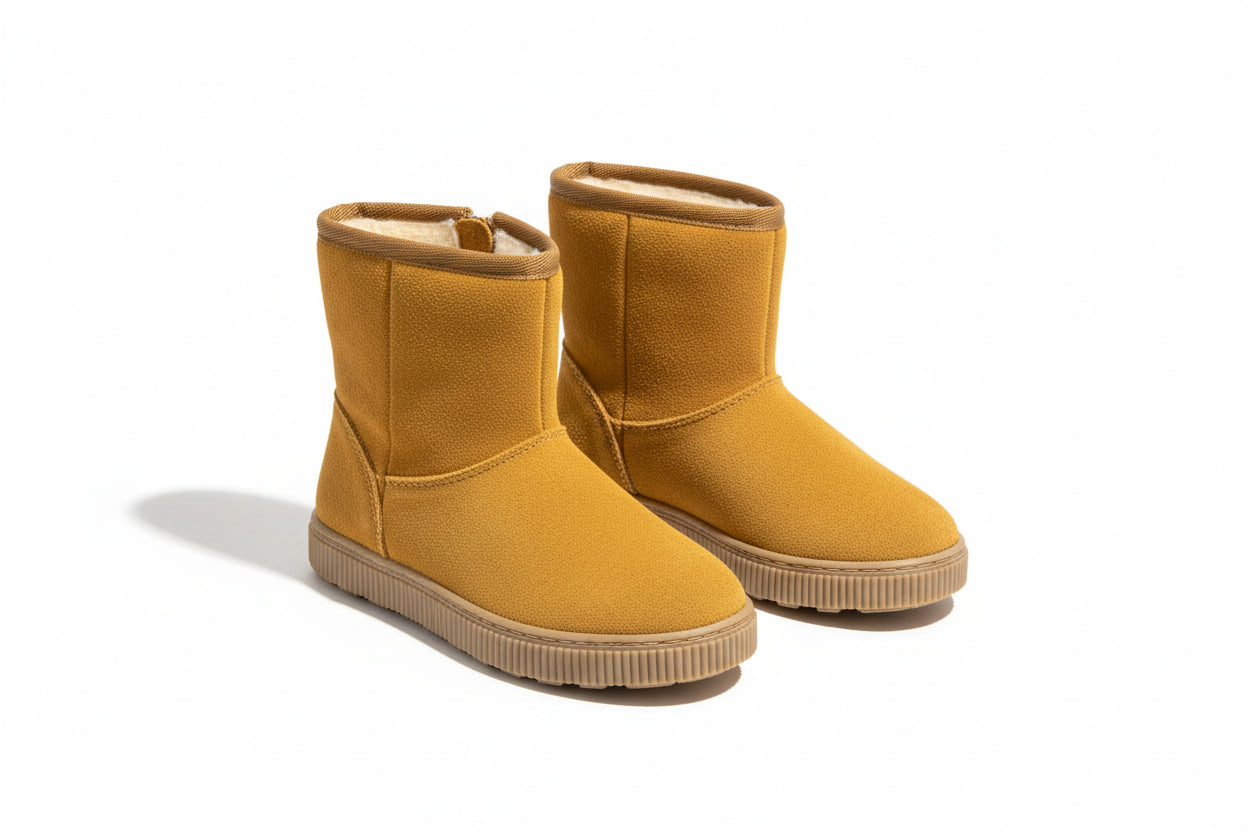 Toddler Girls' Tan/Arlo Winter Shearling Style Boots - 6