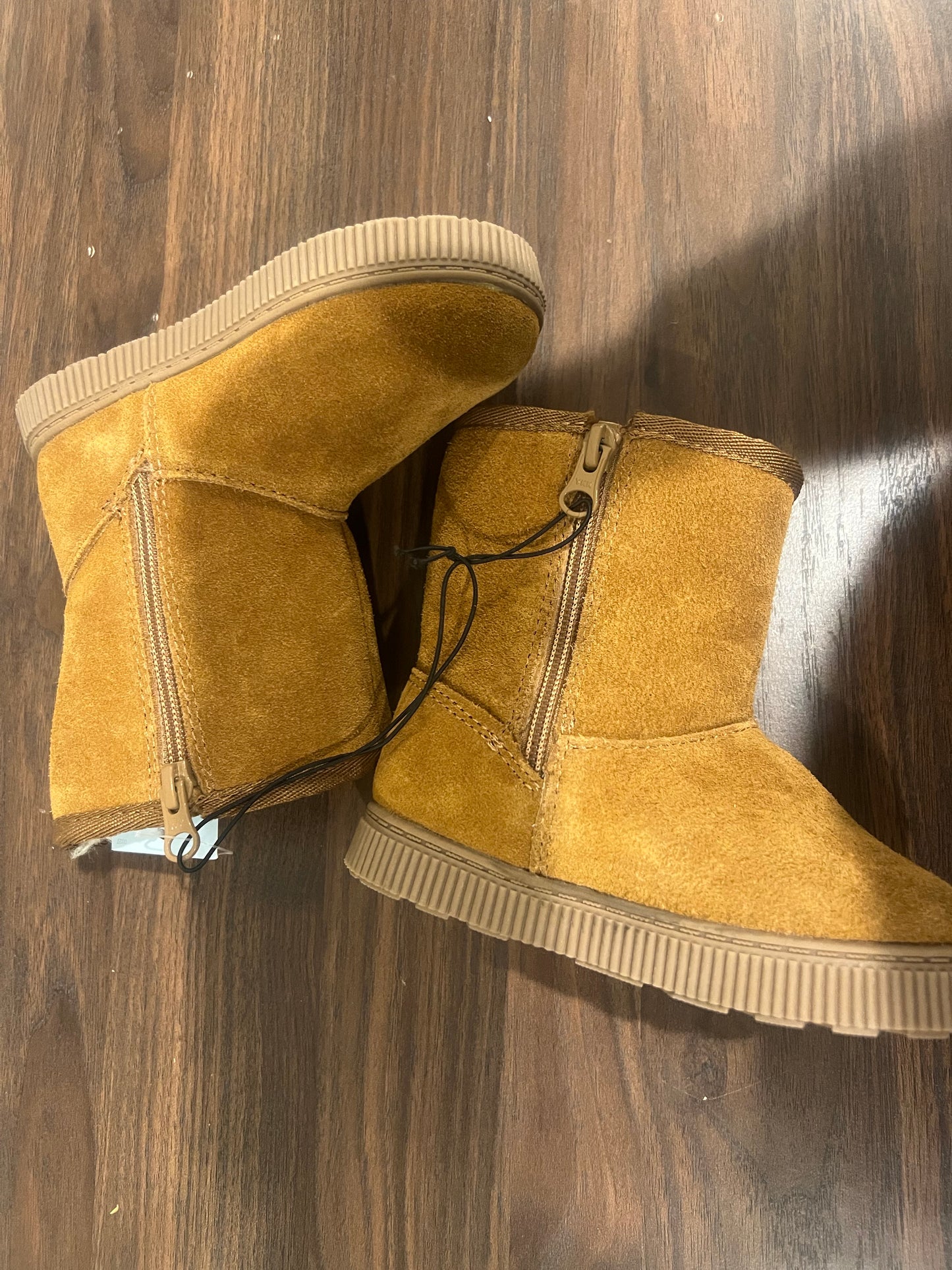 Toddler Girls' Tan/Arlo Winter Shearling Style Boots - 6