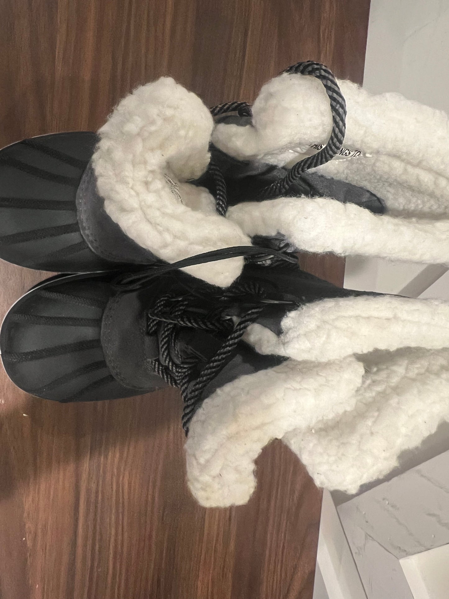 Cat & Jack Girls' Gray/Kit Winter Boots - 3