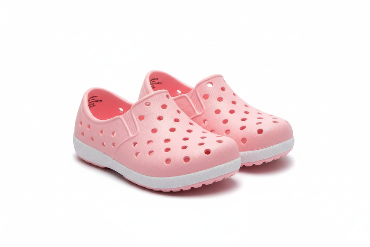 Cat & Jack Toddler Jese Rubber Eva Slip On Water Shoes Pink - Size 5