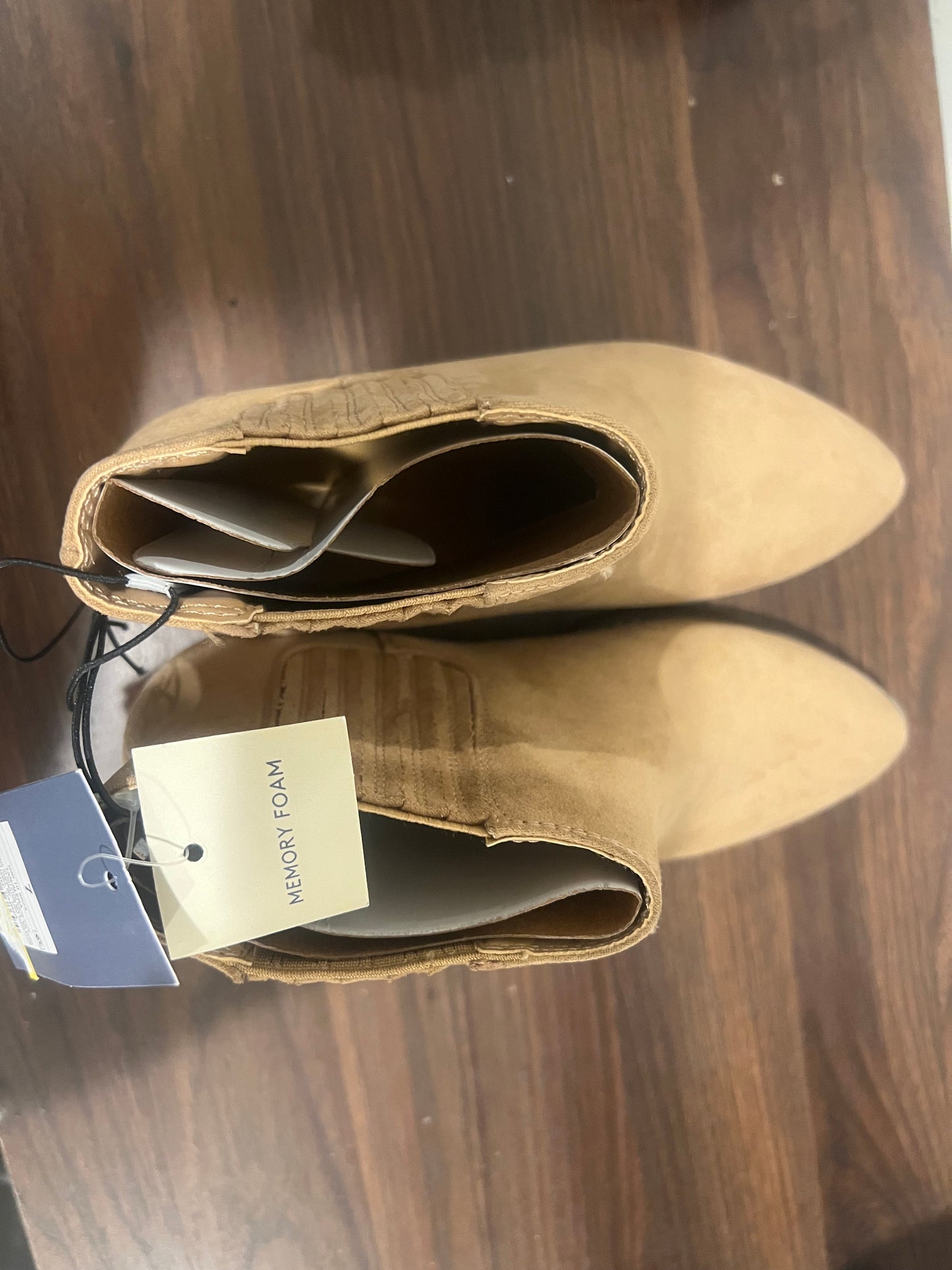 Women's Tan/Alena Western Memory Foam Boots