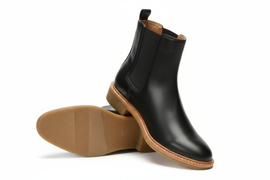 Universal Thread Women's Pearl Chelsea Black Boots