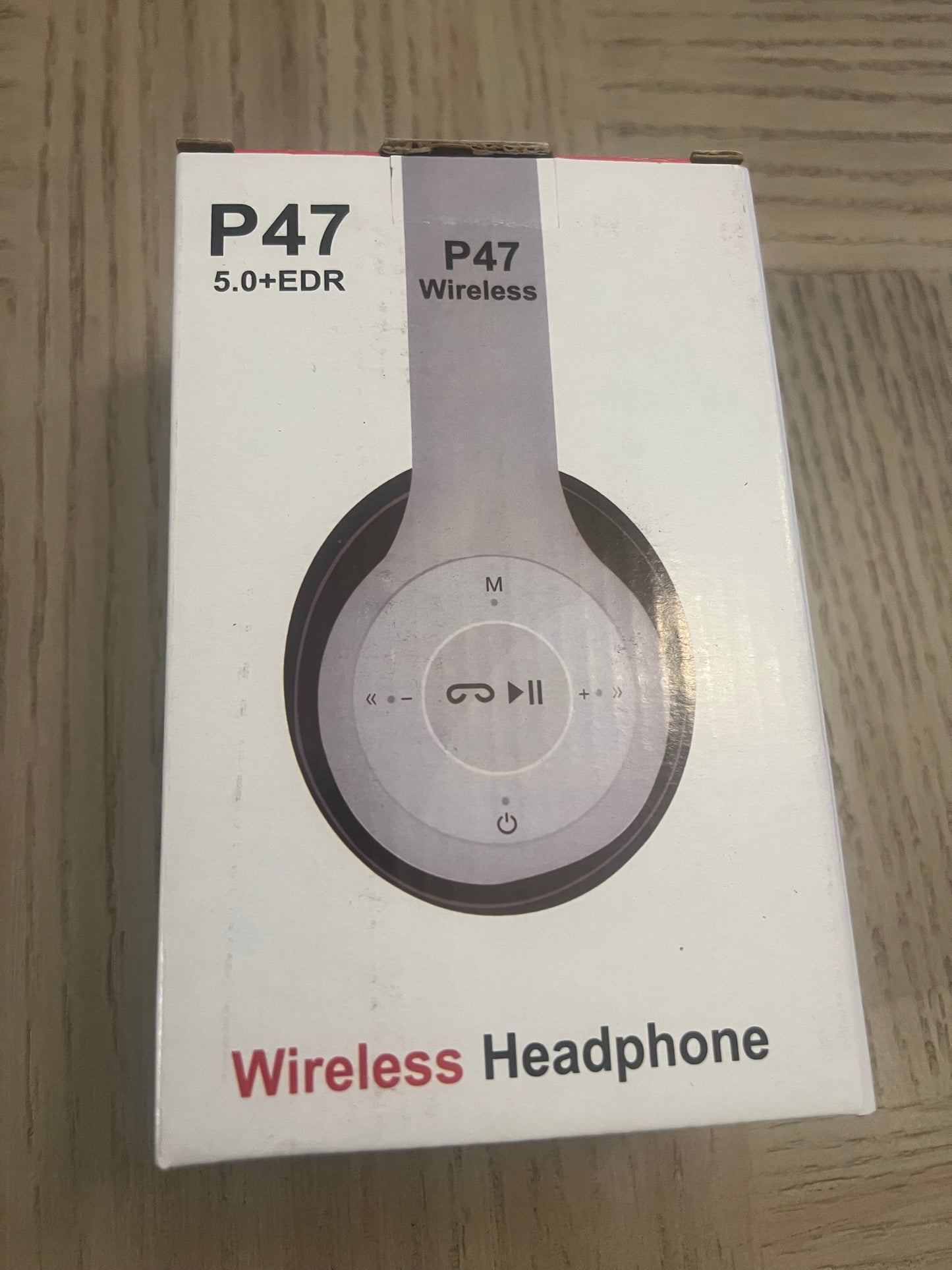 P47 Bluetooth 5.0 Wireless Headphones Foldable Stereo Headset Mic for iPhone , Laptop
