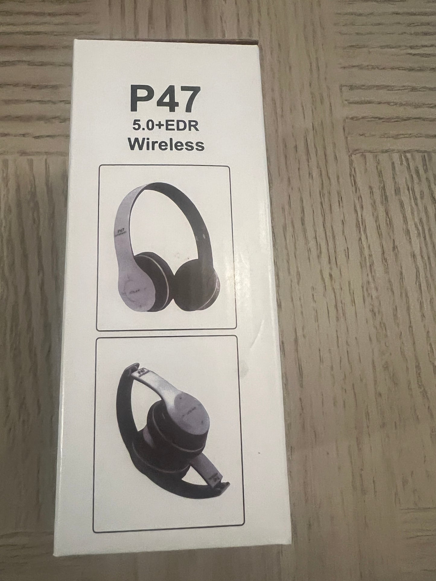 P47 Bluetooth 5.0 Wireless Headphones Foldable Stereo Headset Mic for iPhone , Laptop