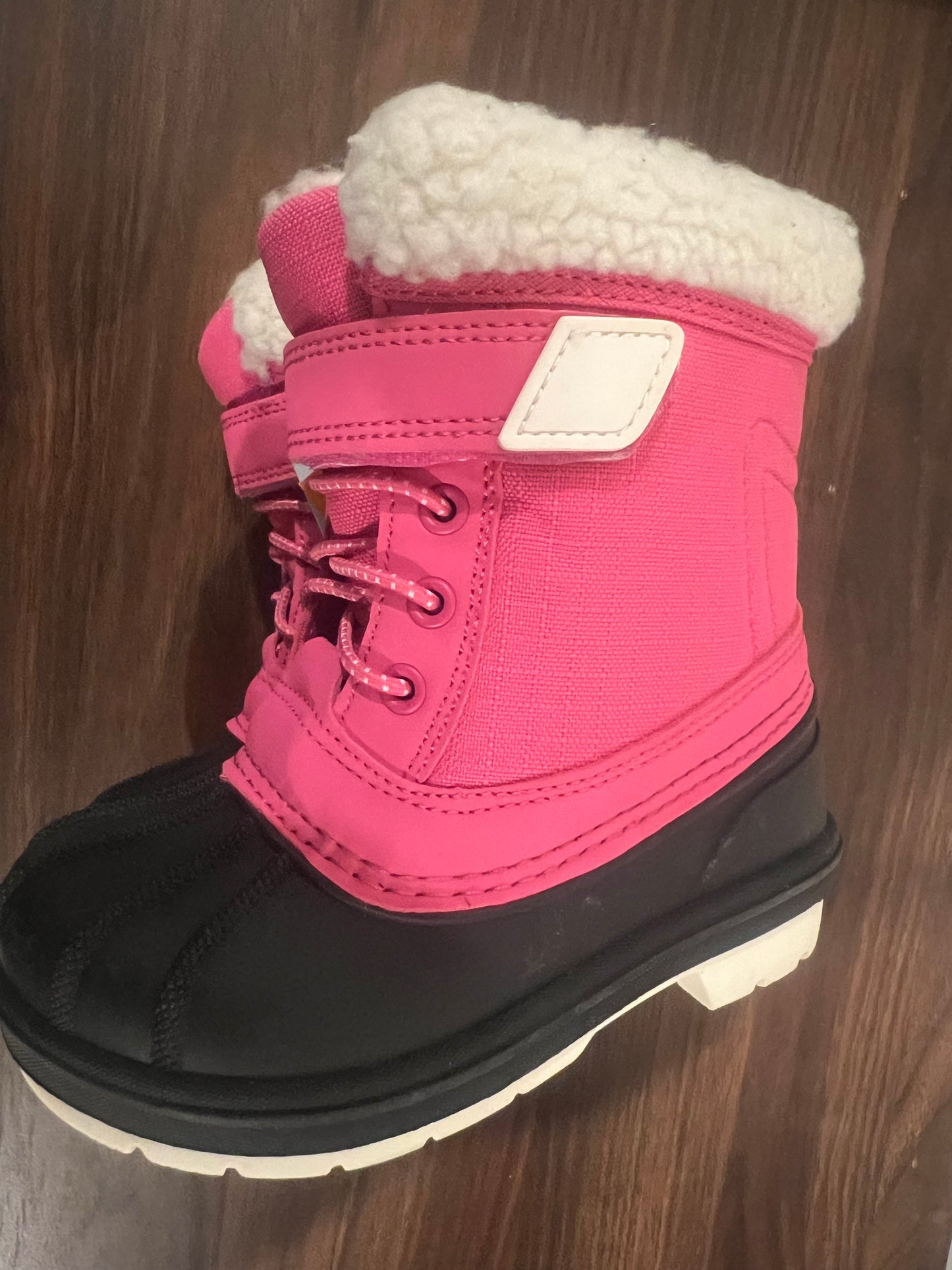 Toddler Girls Pink Journey Winter Boots - 8