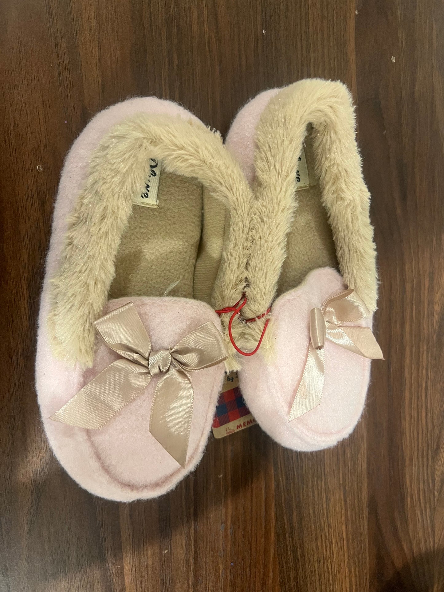 Dluxe by Dearfoams Super Comfort Toddler Girls' Moccasins Bootie Slippers