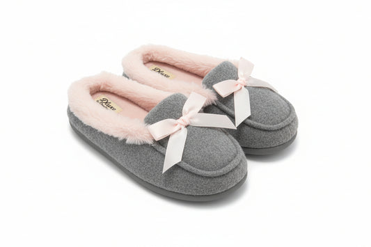 Dluxe by Dearfoams Super Comfort kids Moccasins Bootie Slippers