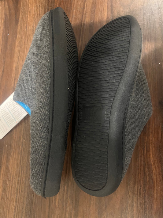 RockDove Men's Original Two-Tone Memory Foam Slipper Dark Gray/Blue sz 9-10(L)