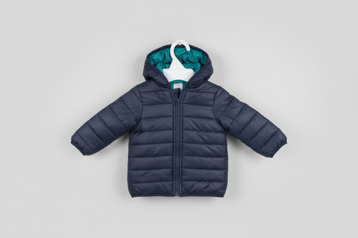 First Impressions Baby Boys Hooded Dinosaur Puffer Jacket