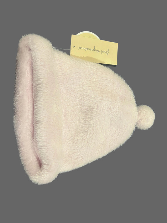 First Impressions Baby Girls & Boys Fleece Hat, Pink