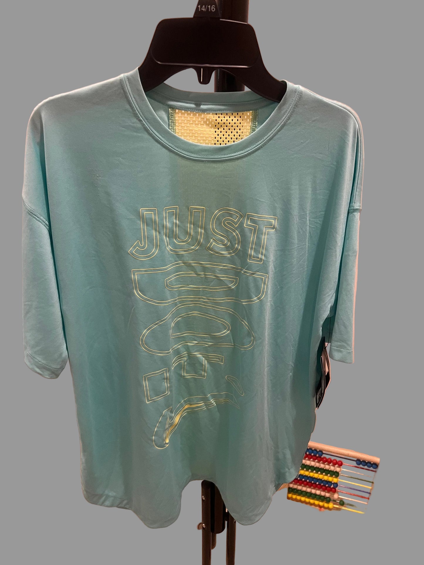Nike Dri-FIT Big Girls Short-Sleeve Aqua Training Shirt