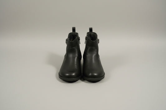 Cat and Jack Toddler Girls Gitta Fashion Boots Side Zipper Black - Size 5 , 7