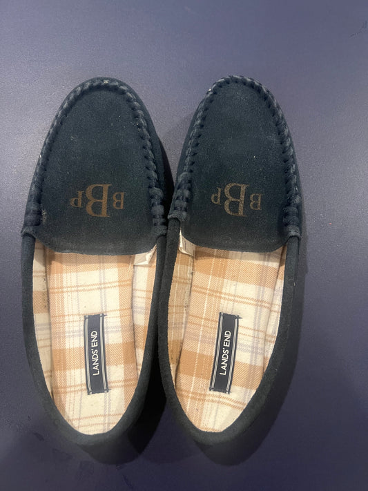 Lands' End Classic Navy Women's Clog Slipper - Size 11M