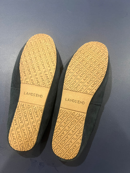 Lands' End Classic Navy Women's Clog Slipper - Size 11M