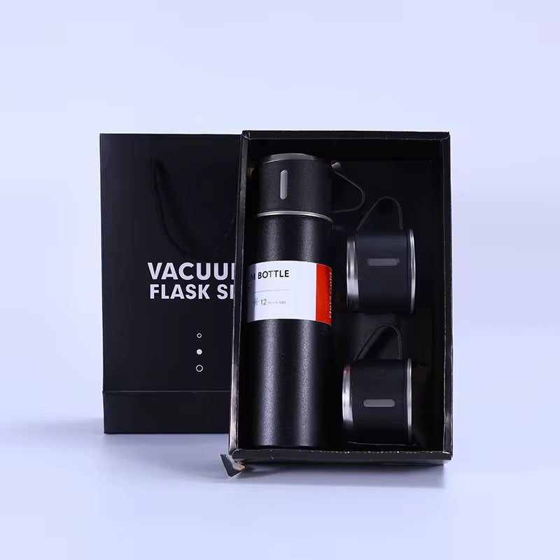 High Quality  Thermo 500ml 304 Stainless Steel Vaccuum Flask Gift Set- CHOOSE COLOR