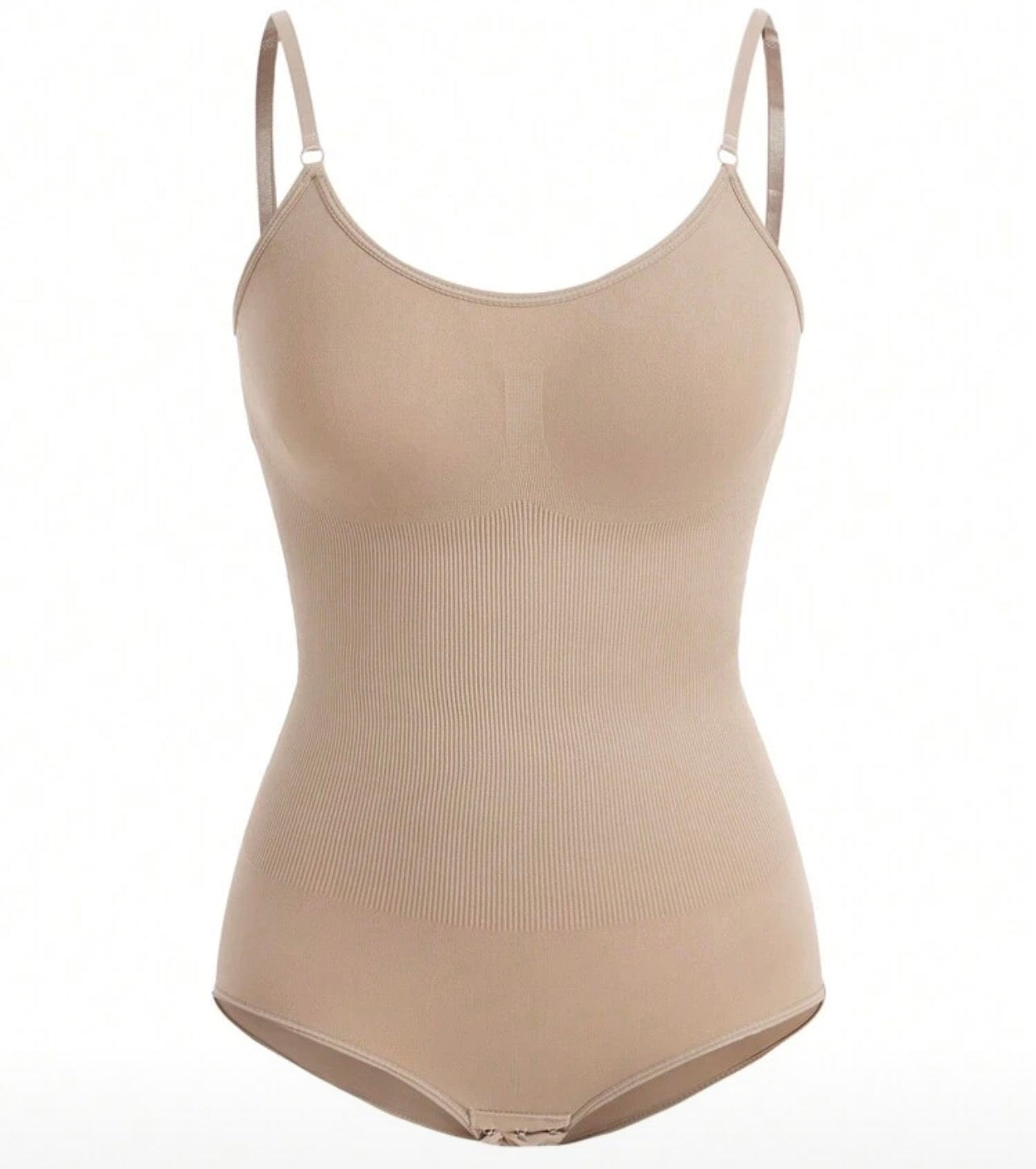 Women's Apricot Backless Briefs Body Shaper with Tummy Control - CHOOSE SIZE