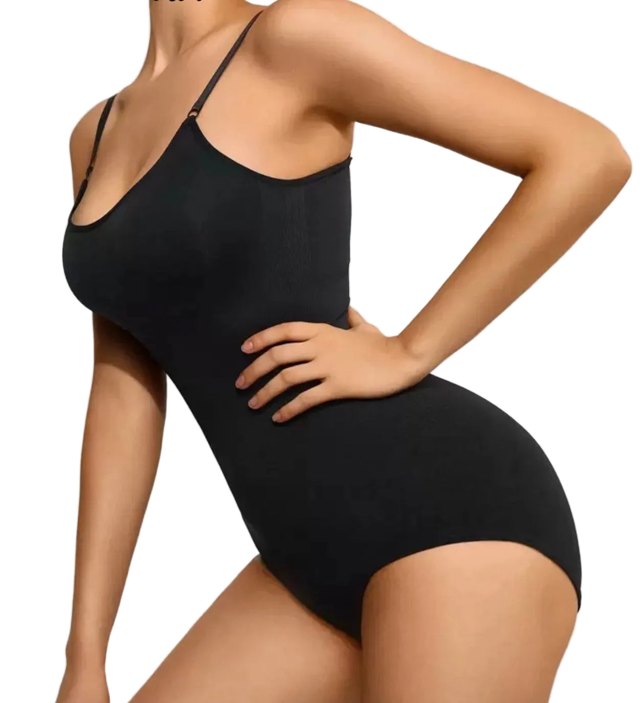 Women's Black Backless Briefs Body Shaper with Tummy Control - CHOOSE SIZE