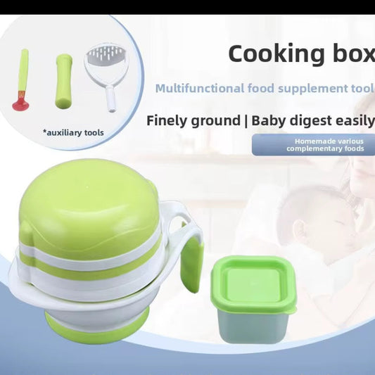 Baby Multi-Functional Manual Food Grinder Set for Vegetable and Fruit Puree Grinding