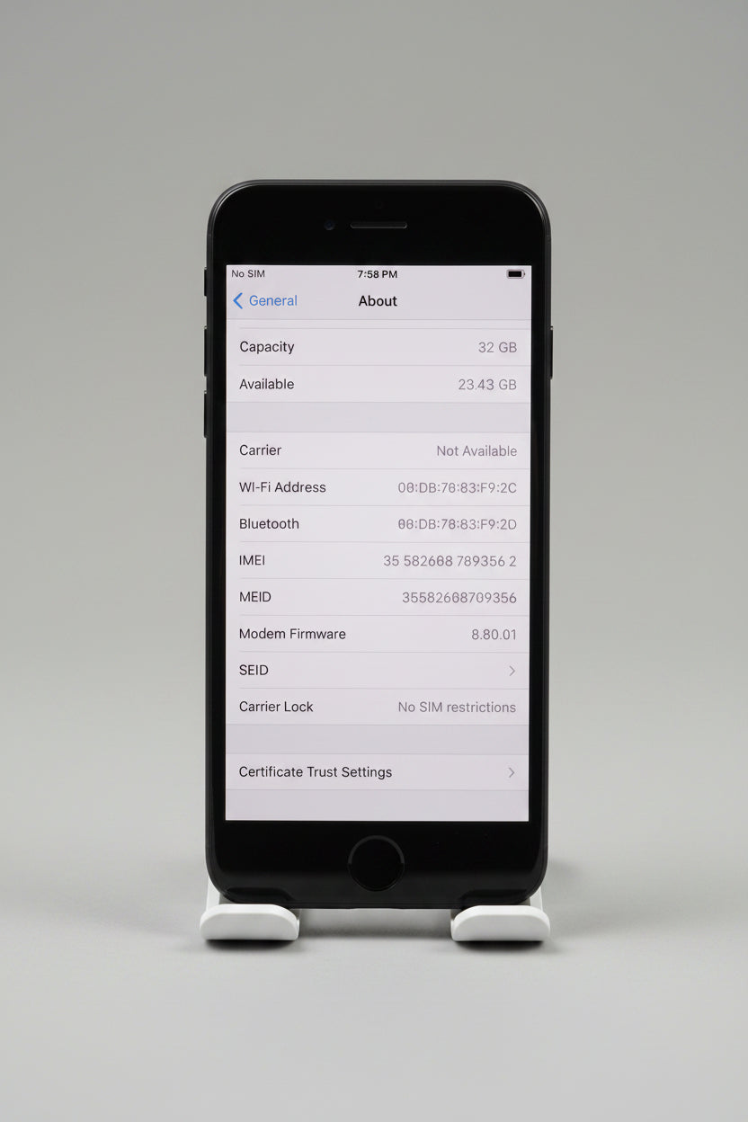 Apple iPhone 7 32GB Black Unlocked Grade A+- Excellent Condition Handset only
