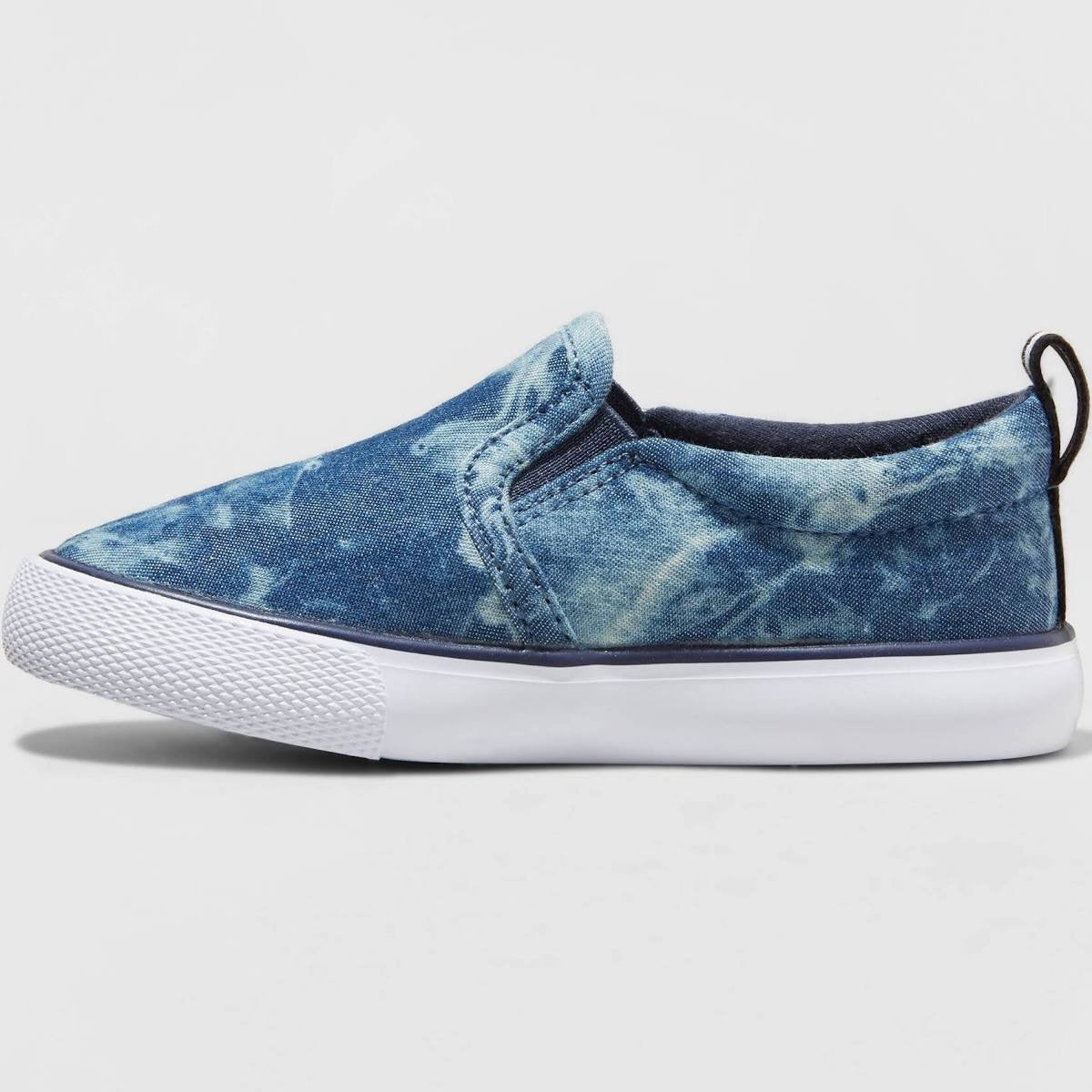 Toddlers' Taylor Slip-On Apparel Sneakers Blue - Cat & Jack - Size 5