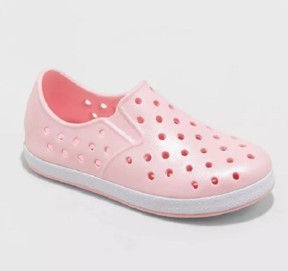 Cat & Jack Toddler Jese Rubber Eva Slip On Water Shoes Pink - Size 5