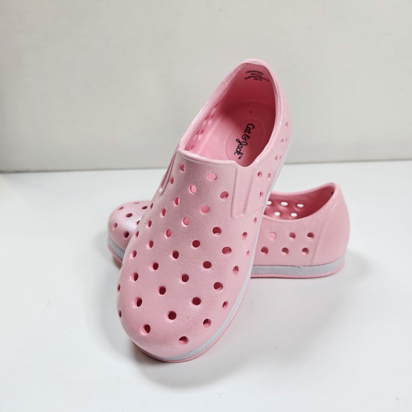 Cat & Jack Toddler Jese Rubber Eva Slip On Water Shoes Pink - Size 5