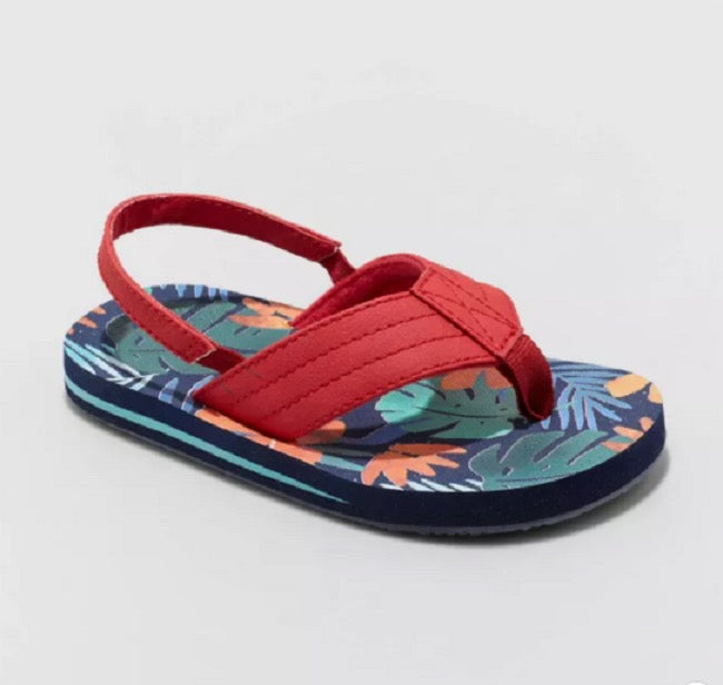 Cat & Jack Toddlers' Ash Flip Flop Sandals - Size M (7/8)