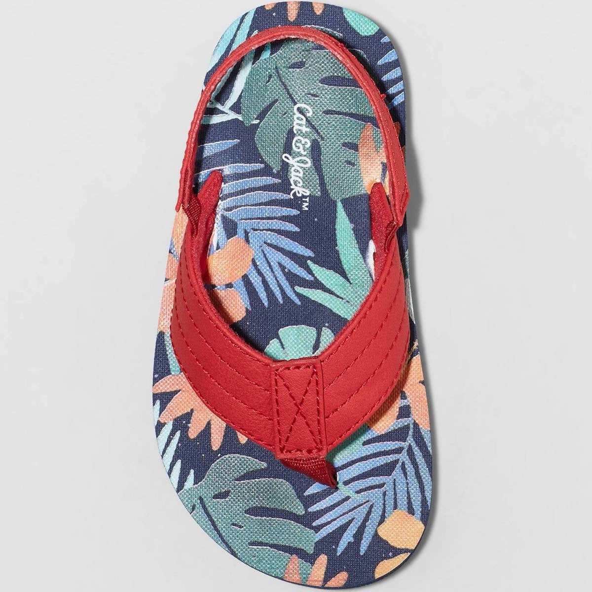 Cat & Jack Toddlers' Ash Flip Flop Sandals - Size M (7/8)