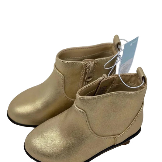 Toddler Girls' Onyx Zipper Slip-On Chelsea Boots  Rose Gold - Cat & Jack  - Size 8