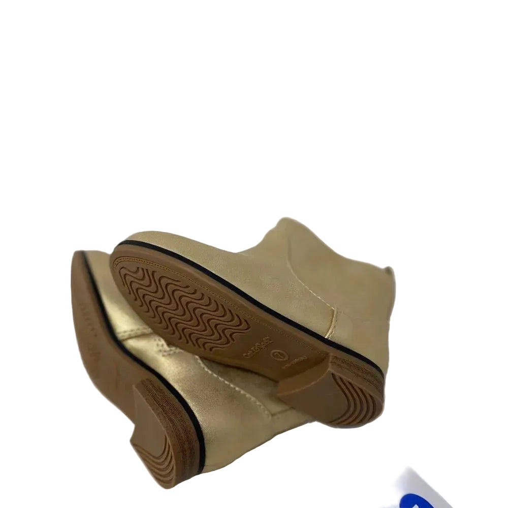 Toddler Girls' Onyx Zipper Slip-On Chelsea Boots  Rose Gold - Cat & Jack  - Size 8
