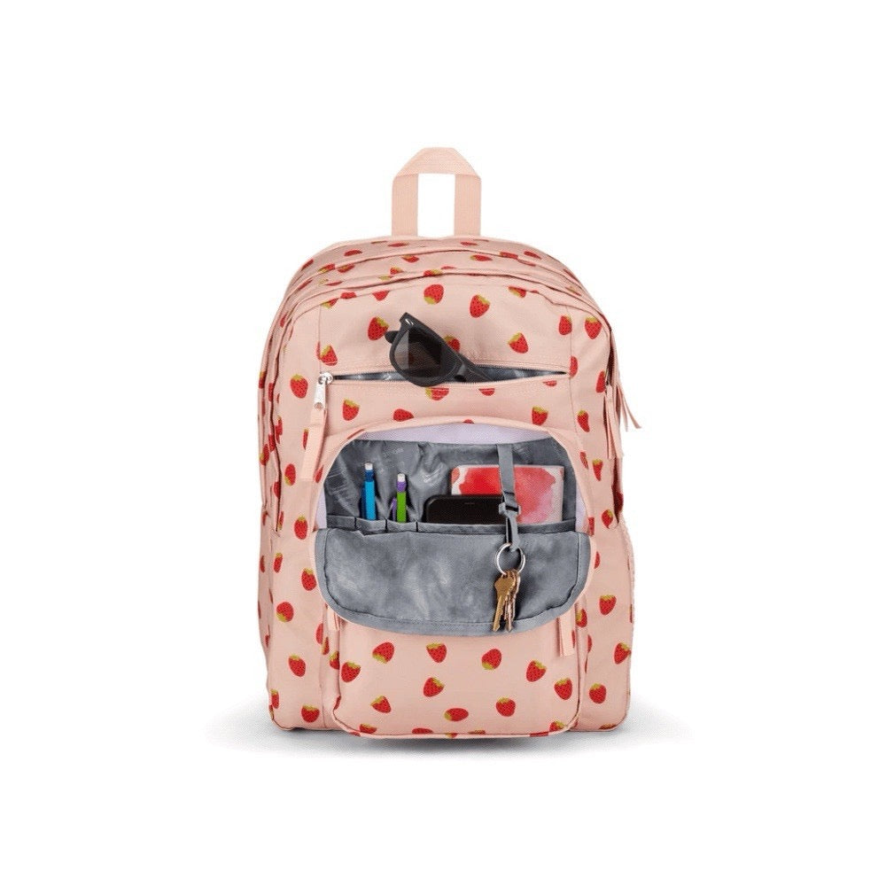 JanSport Big Student Laptop Backpack - Strawberry Shower