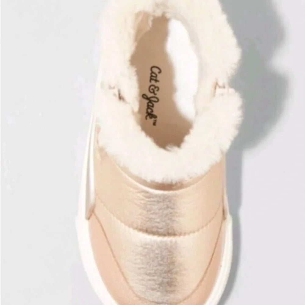 Toddler Double Zipper Slip-On Indiana Boots Rose Gold- Cat & Jack - CHOOSE SIZE