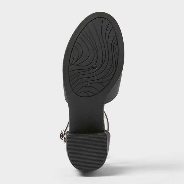 Big Kids' Hazel Dress Heels Black - Cat & Jack™  - Size 5