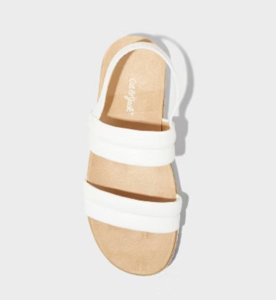 Kids' Kailan Footbed Sandals - Cat & Jack™ - CHOOSE SIZE/COLOR